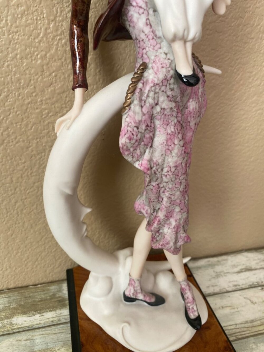 199s Giuseppe Armani Ltd Ed Lady Clown w/Puppet Capodimonte Figure 743C - No Box - Picture 7 of 16